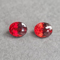 Спессартины гранаты 3.77ct пара