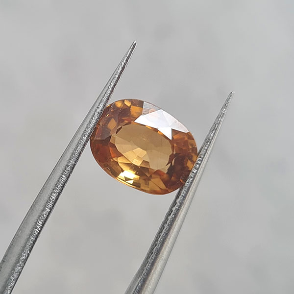 Желтый циркон 2.32ct
