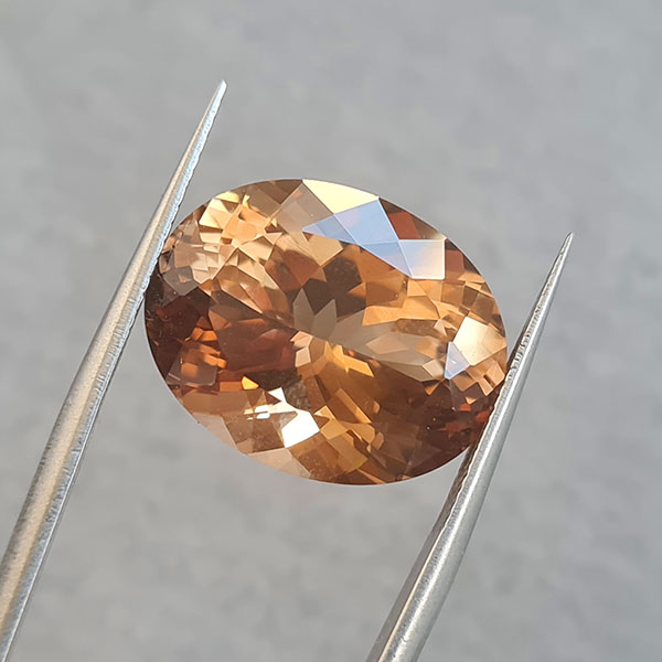 Винный топаз 17.20ct