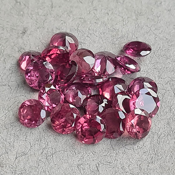 Родолиты гранаты 5.55ct 4 мм 16 шт
