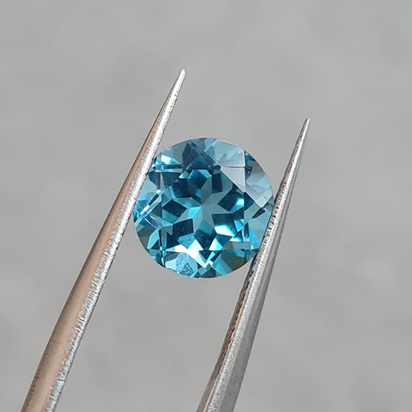 Топазы Swiss Blue 4.70ct пара