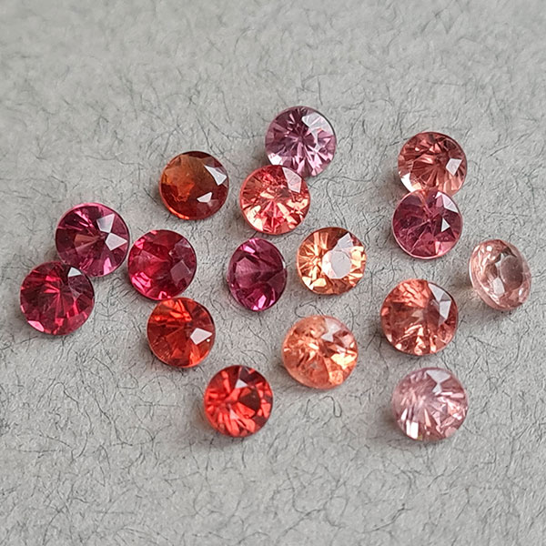 Фантазийная шпинель 5.95ct 16 шт
