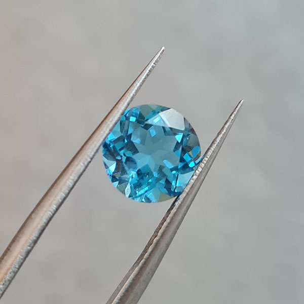 Топазы Swiss Blue 4.60ct пара