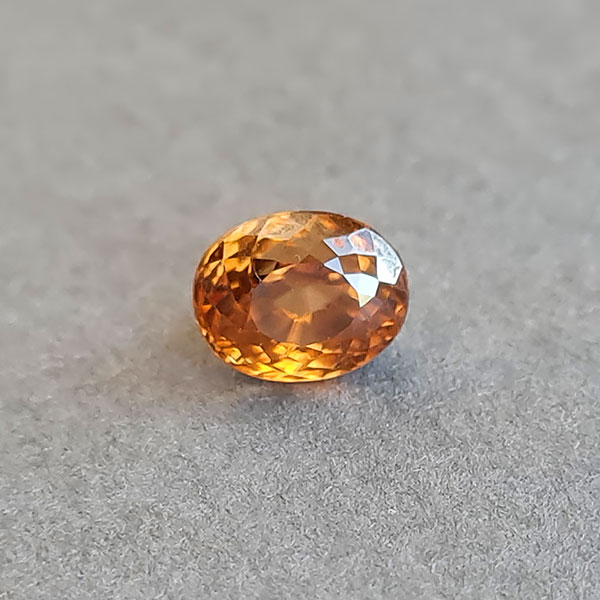 Оранжевый циркон 2.15ct